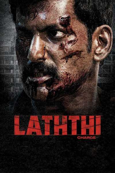 Download Laththi Charge 2022 Dual Audio Movie [Hindi ORG 5.1–Tamil] WEB-DL 1080p 720p 480p HEVC