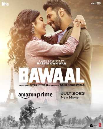 Download Bawaal 2023 Hindi 5.1 Movie WEB-DL 1080p 720p 480p HEVC