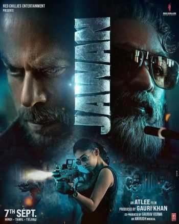 Download Jawan 2023 NF WEB-DL Hindi (5.1) Movie 1080p 720p 480p HEVC ESub